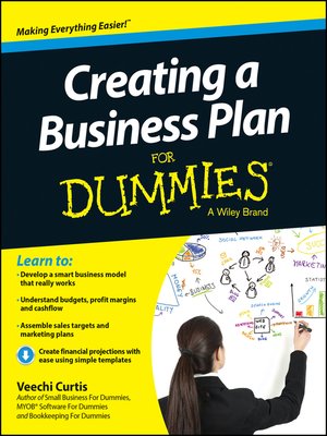 cover image of Creating a Business Plan For Dummies